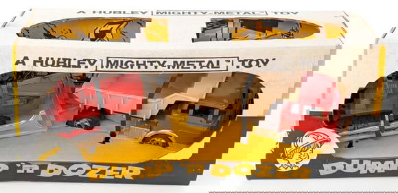 Hubley No. 1516 Dump 'N Dozer Set