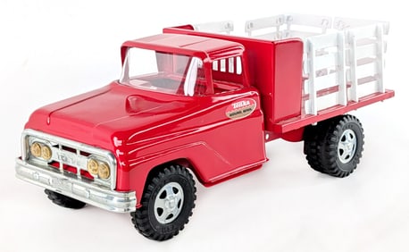 Restored Tonka Stake Bed Truck