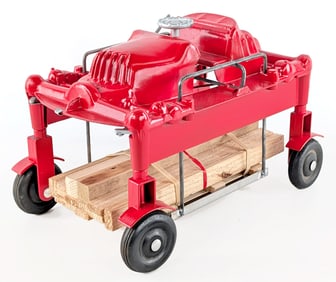 Restored Swan Hill Lumber Cari-Car Straddle Truck