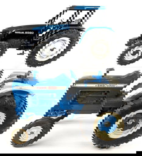 Ertl 1/12 Scale Ford 4600 Tractor W/working Point