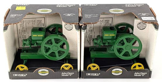 (2) 1/6 Ertl John Deere Model "E" Engines