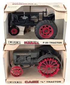 1/16 Ertl Farmall F-20 and Case "L" Tractor