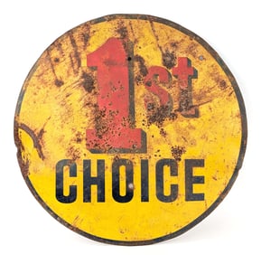 SST Dodge 1st Choice Advertising Sign