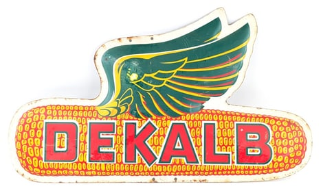 SST Dekalb Flying Ear Of Corn Advertising Sign