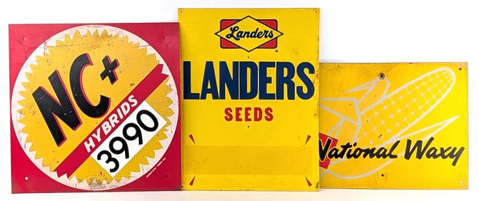 Landers Seeds, NC+ Hybrids, and National Waxy Corn Signs