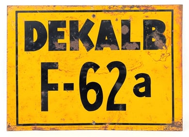 SST Dekalb F-62A Seed Corn Advertising Sign