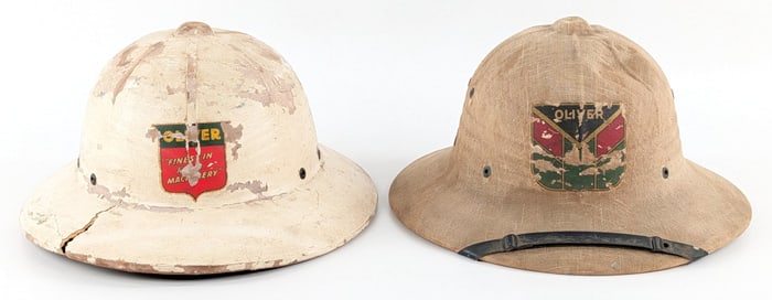 (2) Oliver Pith Helmets