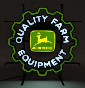 John Deere LED Neon Style Sign