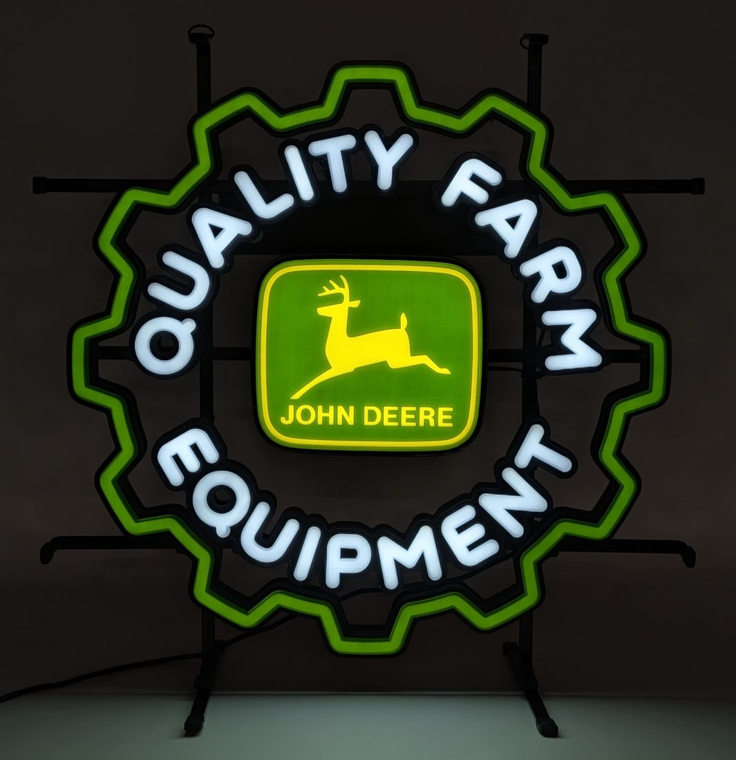John Deere LED Neon Style Sign (1 of 7)