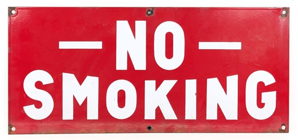 SSP "No Smoking" Sign