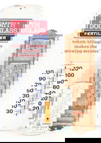 (3) Vintage Advertising Thermometers