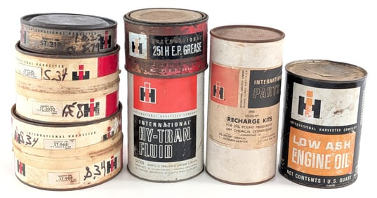 (7) International Harvester Cans