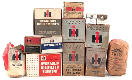 International Harvester Parts w/ Boxes