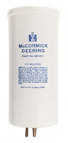 IH McCormick-Deering Lye Solution Stoneware Dispenser