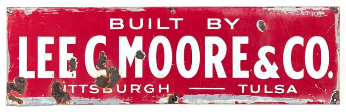 SSP Lee Moore & Co. Advertising Sign
