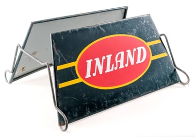 Inland Metal Advertising Tire Rack Display Stand