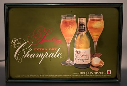 Sparkling Champale Lighted Advertising Sign
