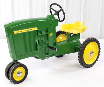 Restored Ertl John Deere 20 Narrow Front Pedal Tractor Model "D-63"