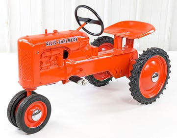 Restored Eska Allis-Chalmers "C" Pedal Tractor