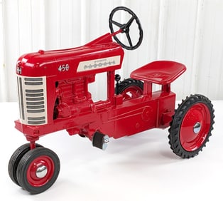 Restored Eska Farmall 450 Pedal Tractor