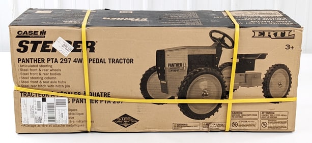 Ertl Case IH Steiger Panther PTA 297 4wd Pedal Tractor - NIB