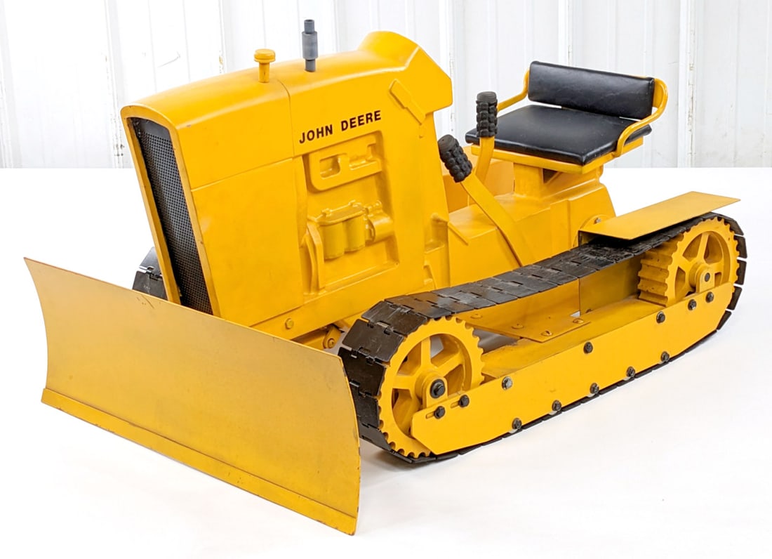 Custom John Deere Pedal Tractor Crawler w/ Blade (1 of 11)