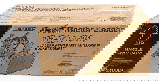 Ertl John Deere Pedal Tractor Loader Attachment NIB