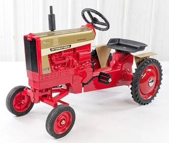 Scale Models International Harvester 826 Golden Demonstrator Pedal Tractor