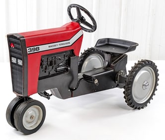 Ertl Massey Ferguson 398 Narrow Front Pedal Tractor
