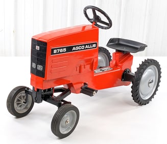 Scale Models Agco Allis 8765 Wide Front Pedal Tractor