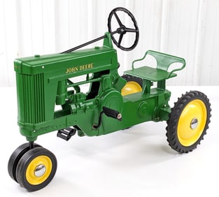 Restored Eska John Deere Large 60 Pedal Tractor