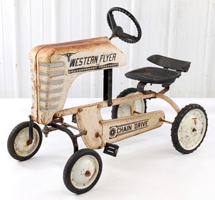 Western Flyer Chain Drive Pedal Tractor