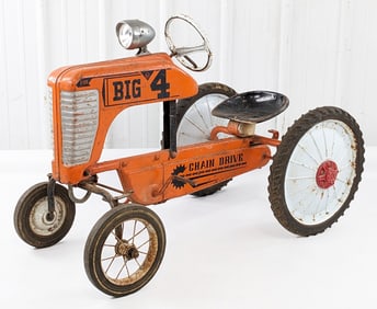 AMF Big 4 Chain Drive Wide Front Pedal Tractor