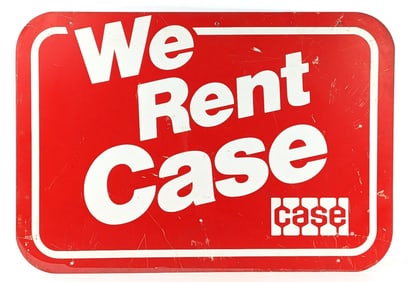 SST "We Rent Case" Advertising Sign