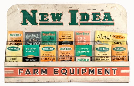 New Idea Farm Equipment Literature Display Rack