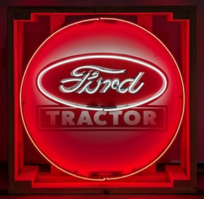 Custom Ford Tractor Neon Sign
