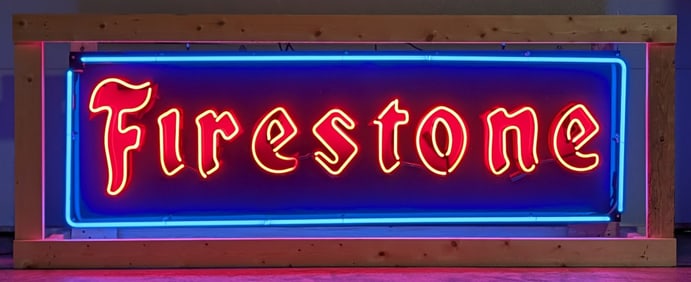 Custom 6ft Firestone Neon Sign