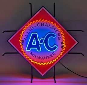 Custom Allis-Chalmers Neon Sign