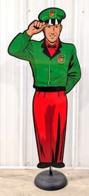 Fantasy Oliver Salesman / Service Attendant Curb Sign