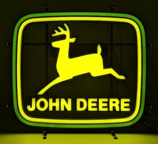 John Deere LED Neon Style Sign
