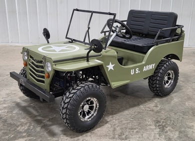 2023 Huzhou Ice Bear 125cc Mini Army Jeep UTV