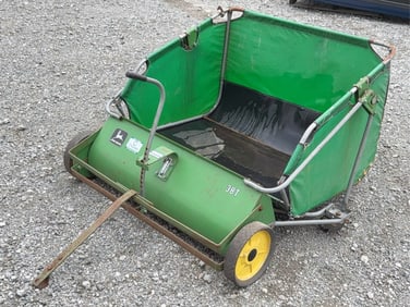 John Deere 38T Lawn Sweeper