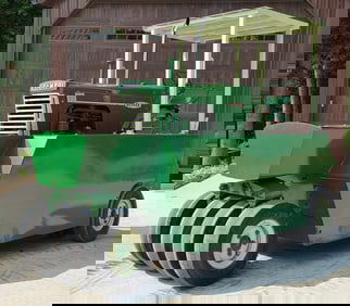 1960 Oliver 880 Tampo Wheeled Roller Compactor