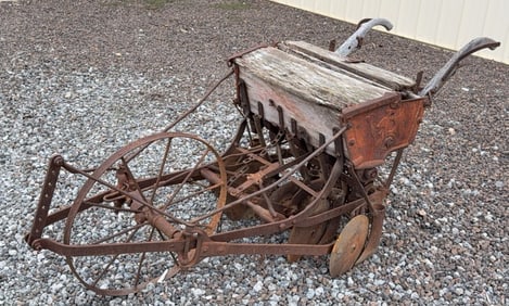 Van Brunt Walk Behind Grain Drill