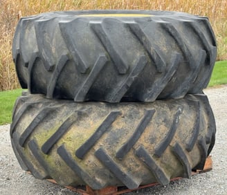 B.F. Goodrich Power Grip 23.1-26 R-1 Tires on Rims