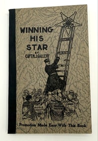1924 Winning His Star By Police Captain M.J. Gallery Soft Cover Book