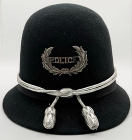 Vintage Milwaukee Police "Keystone" Style Hat & Badge