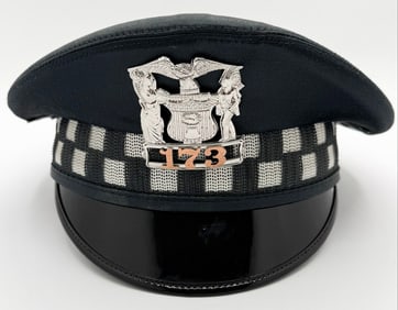 Obsolete Chicago Police Department Cap & Badge