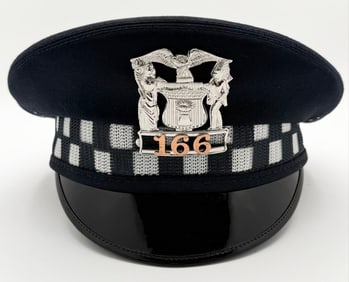 Obsolete Chicago Police Department Cap & Badge