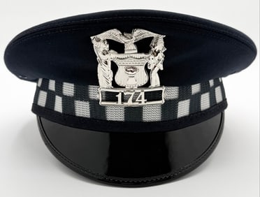 Obsolete Chicago Police Department Cap & Badge